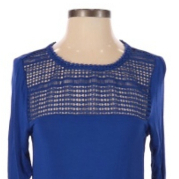 NWOT Verve Ami Boho 3/4 Sleeve Top - Picture 4 of 4